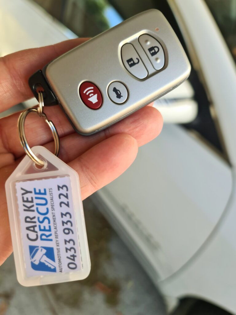 Toyota Aurion Replacement Key in Perth