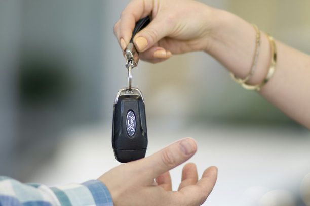 New car key handed over after programming